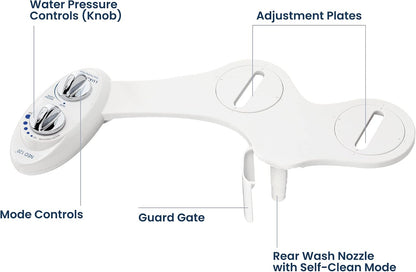 NEO 120 - Bidet Attachment for Toilet Seat, White