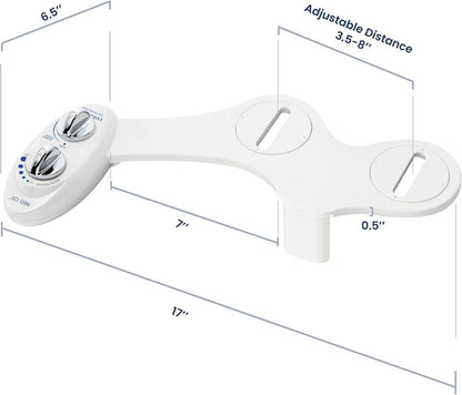 NEO 120 - Bidet Attachment for Toilet Seat, White