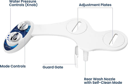 NEO 120 - Bidet Attachment for Toilet Seat, White