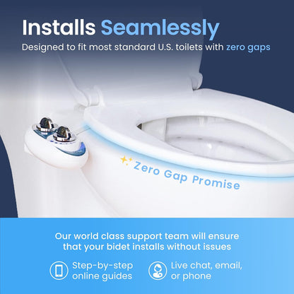NEO 120 - Bidet Attachment for Toilet Seat, White