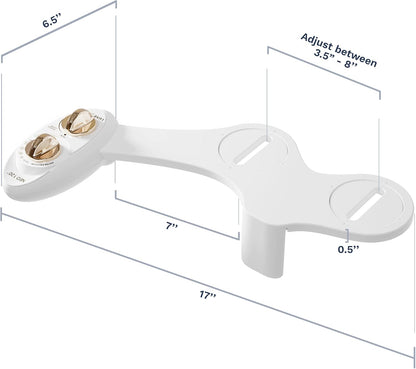 NEO 120 - Bidet Attachment for Toilet Seat, White