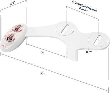 NEO 120 - Bidet Attachment for Toilet Seat, White