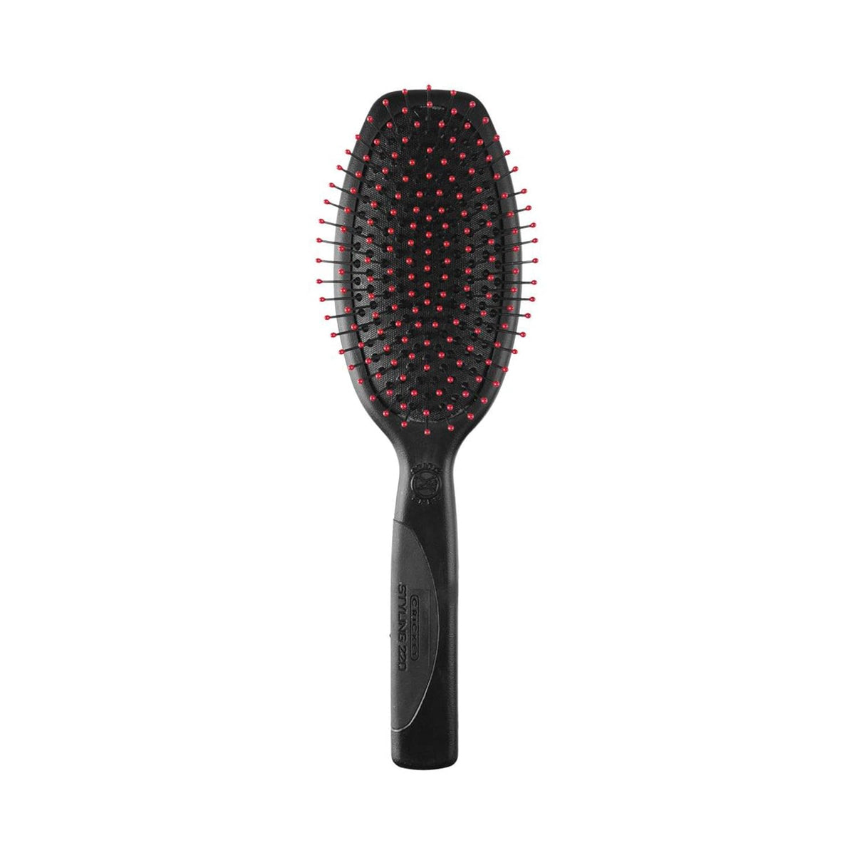 Cricket Static Free Fast Flo Vent Hair Brush - Quick Blow Drying, Easy Styling, and Tangle-Free Detangling for All Hair Types, Long, Short, Thick, Thin, Curly, Straight, and Wavy