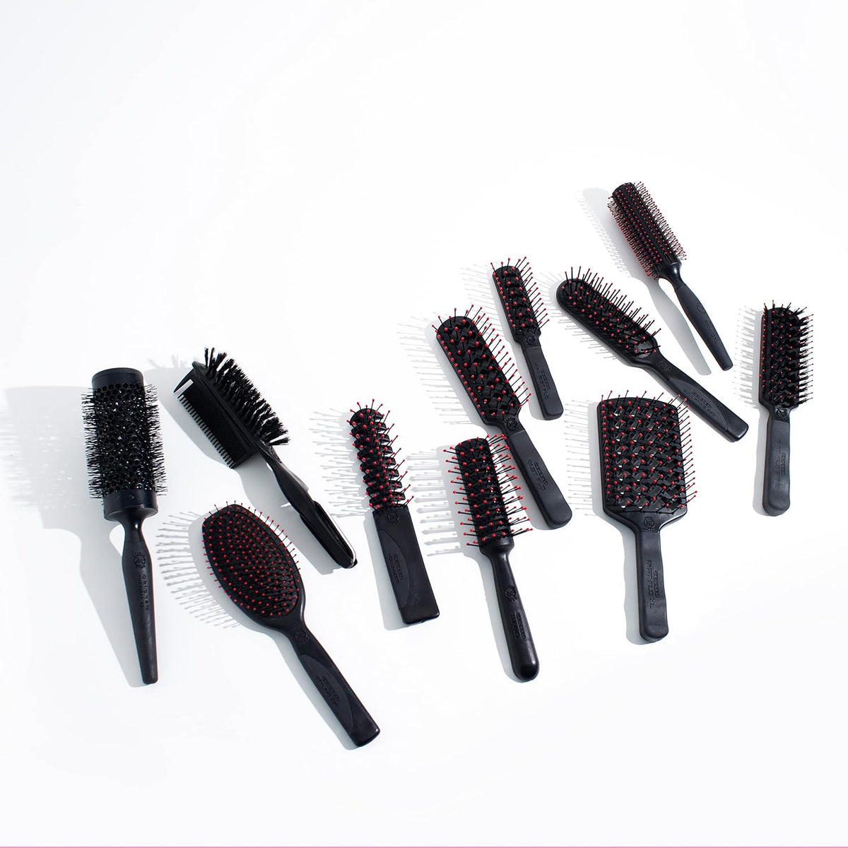 Cricket Static Free Fast Flo Vent Hair Brush - Quick Blow Drying, Easy Styling, and Tangle-Free Detangling for All Hair Types, Long, Short, Thick, Thin, Curly, Straight, and Wavy