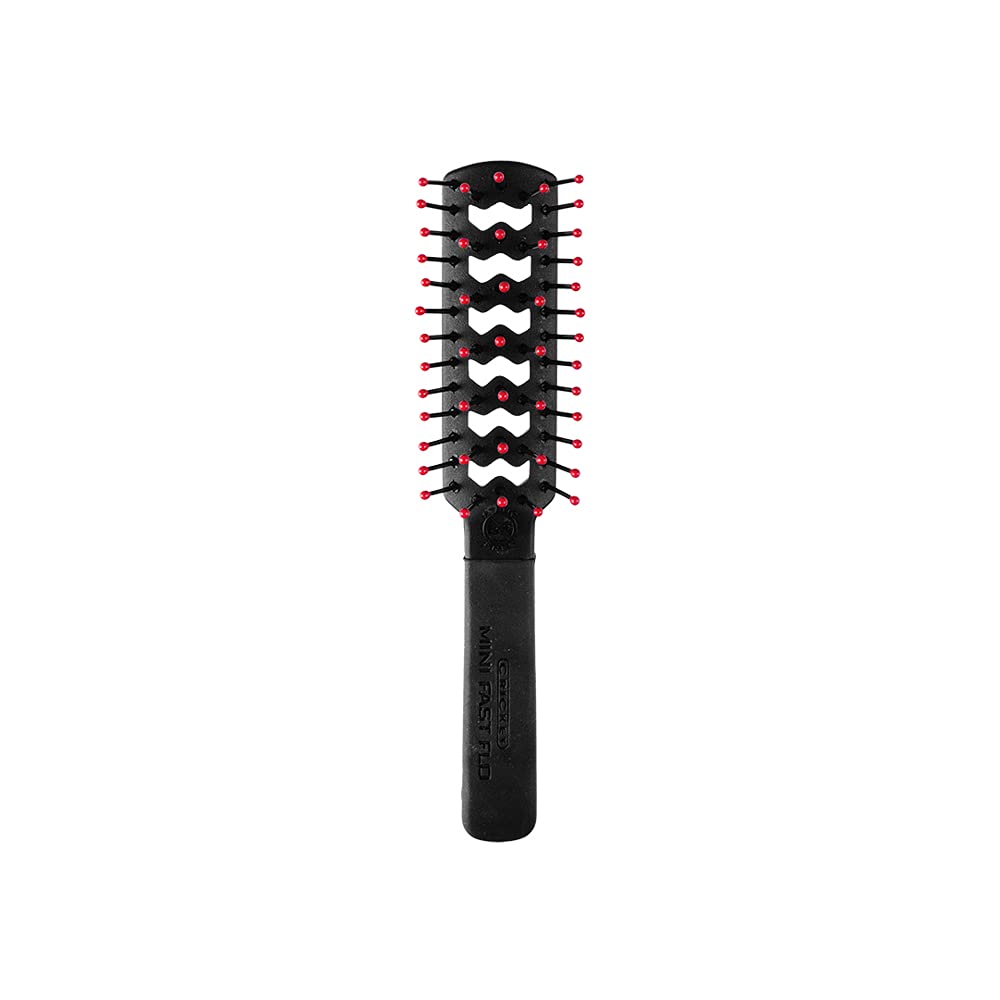 Cricket Static Free Fast Flo Vent Hair Brush - Quick Blow Drying, Easy Styling, and Tangle-Free Detangling for All Hair Types, Long, Short, Thick, Thin, Curly, Straight, and Wavy