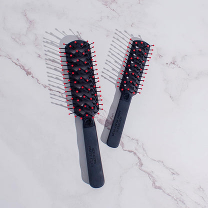 Cricket Static Free Fast Flo Vent Hair Brush - Quick Blow Drying, Easy Styling, and Tangle-Free Detangling for All Hair Types, Long, Short, Thick, Thin, Curly, Straight, and Wavy
