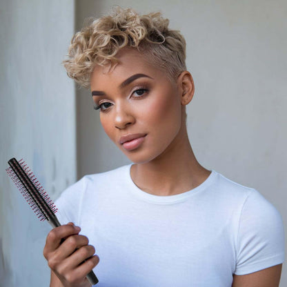 Cricket Static Free Fast Flo Vent Hair Brush - Quick Blow Drying, Easy Styling, and Tangle-Free Detangling for All Hair Types, Long, Short, Thick, Thin, Curly, Straight, and Wavy