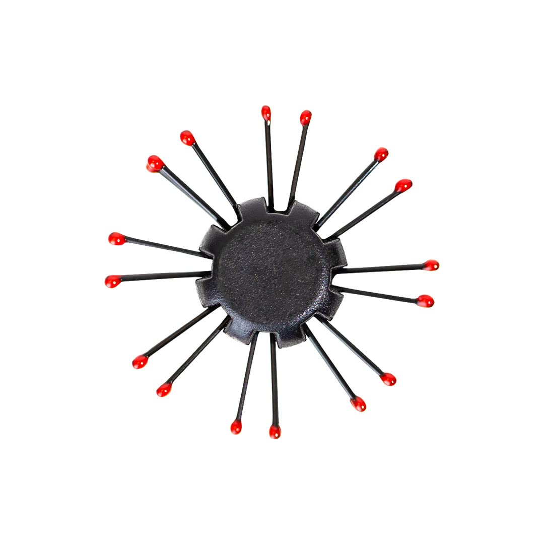 Cricket Static Free Fast Flo Vent Hair Brush - Quick Blow Drying, Easy Styling, and Tangle-Free Detangling for All Hair Types, Long, Short, Thick, Thin, Curly, Straight, and Wavy