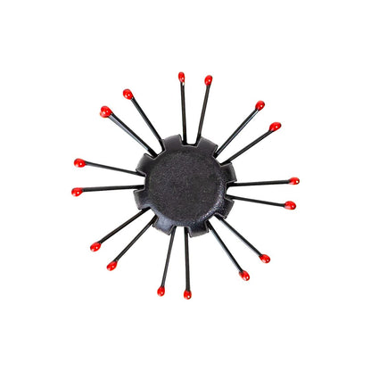 Cricket Static Free Fast Flo Vent Hair Brush - Quick Blow Drying, Easy Styling, and Tangle-Free Detangling for All Hair Types, Long, Short, Thick, Thin, Curly, Straight, and Wavy