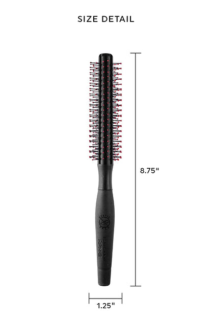 Cricket Static Free Fast Flo Vent Hair Brush - Quick Blow Drying, Easy Styling, and Tangle-Free Detangling for All Hair Types, Long, Short, Thick, Thin, Curly, Straight, and Wavy