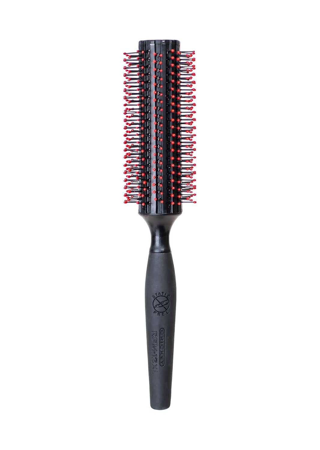 Cricket Static Free Fast Flo Vent Hair Brush - Quick Blow Drying, Easy Styling, and Tangle-Free Detangling for All Hair Types, Long, Short, Thick, Thin, Curly, Straight, and Wavy