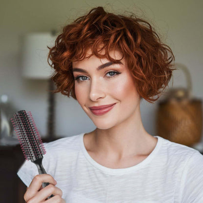 Cricket Static Free Fast Flo Vent Hair Brush - Quick Blow Drying, Easy Styling, and Tangle-Free Detangling for All Hair Types, Long, Short, Thick, Thin, Curly, Straight, and Wavy