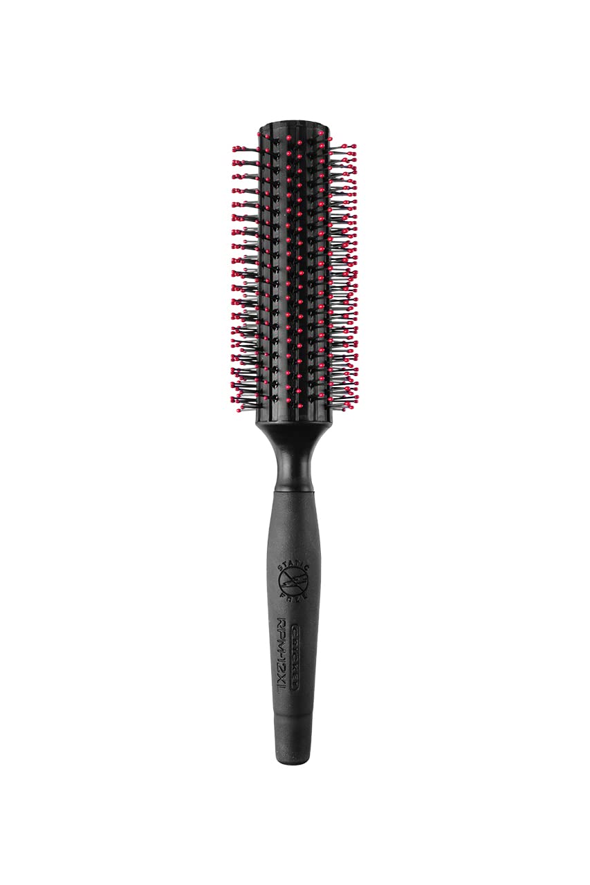 Cricket Static Free Fast Flo Vent Hair Brush - Quick Blow Drying, Easy Styling, and Tangle-Free Detangling for All Hair Types, Long, Short, Thick, Thin, Curly, Straight, and Wavy