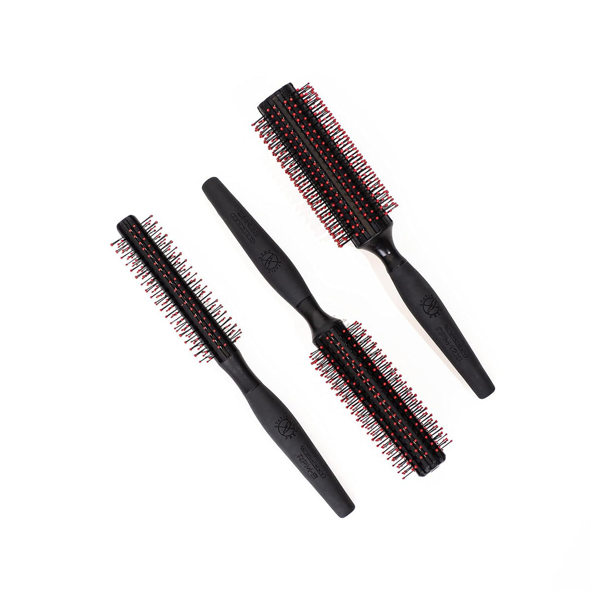Cricket Static Free Fast Flo Vent Hair Brush - Quick Blow Drying, Easy Styling, and Tangle-Free Detangling for All Hair Types, Long, Short, Thick, Thin, Curly, Straight, and Wavy