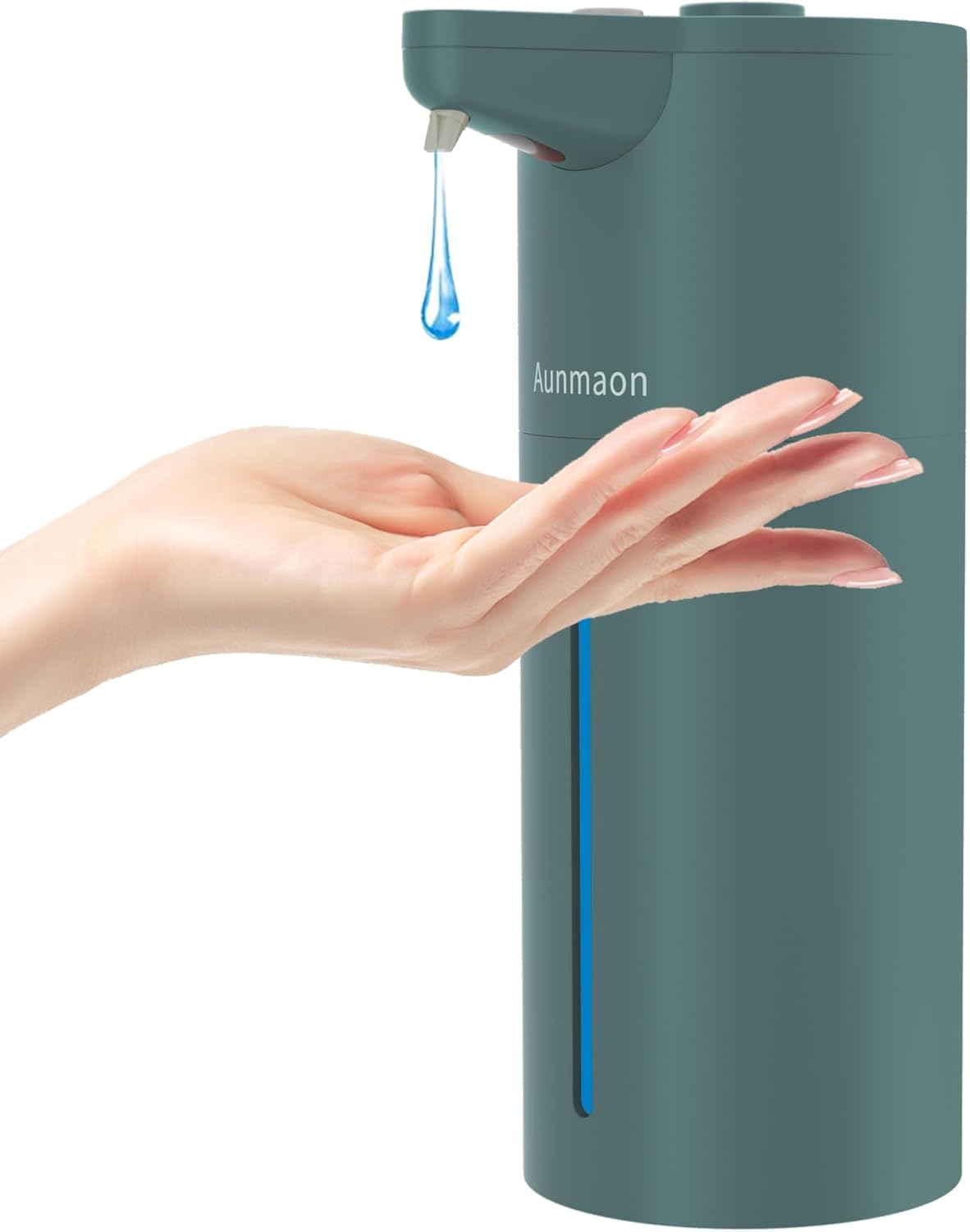 Automatic Soap Dispenser Touchless,15-Level,Kitchen Bathroom Black
