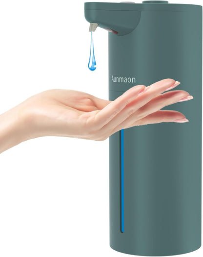 Automatic Soap Dispenser Touchless,15-Level,Kitchen Bathroom Black