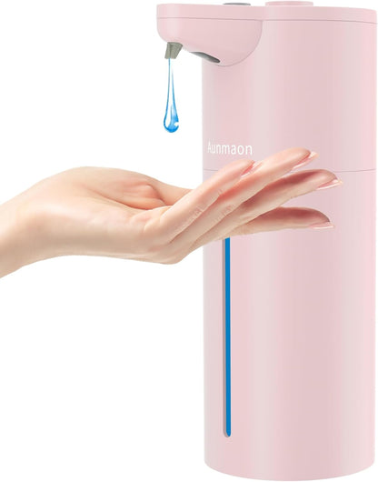 Automatic Soap Dispenser Touchless,15-Level,Kitchen Bathroom Black