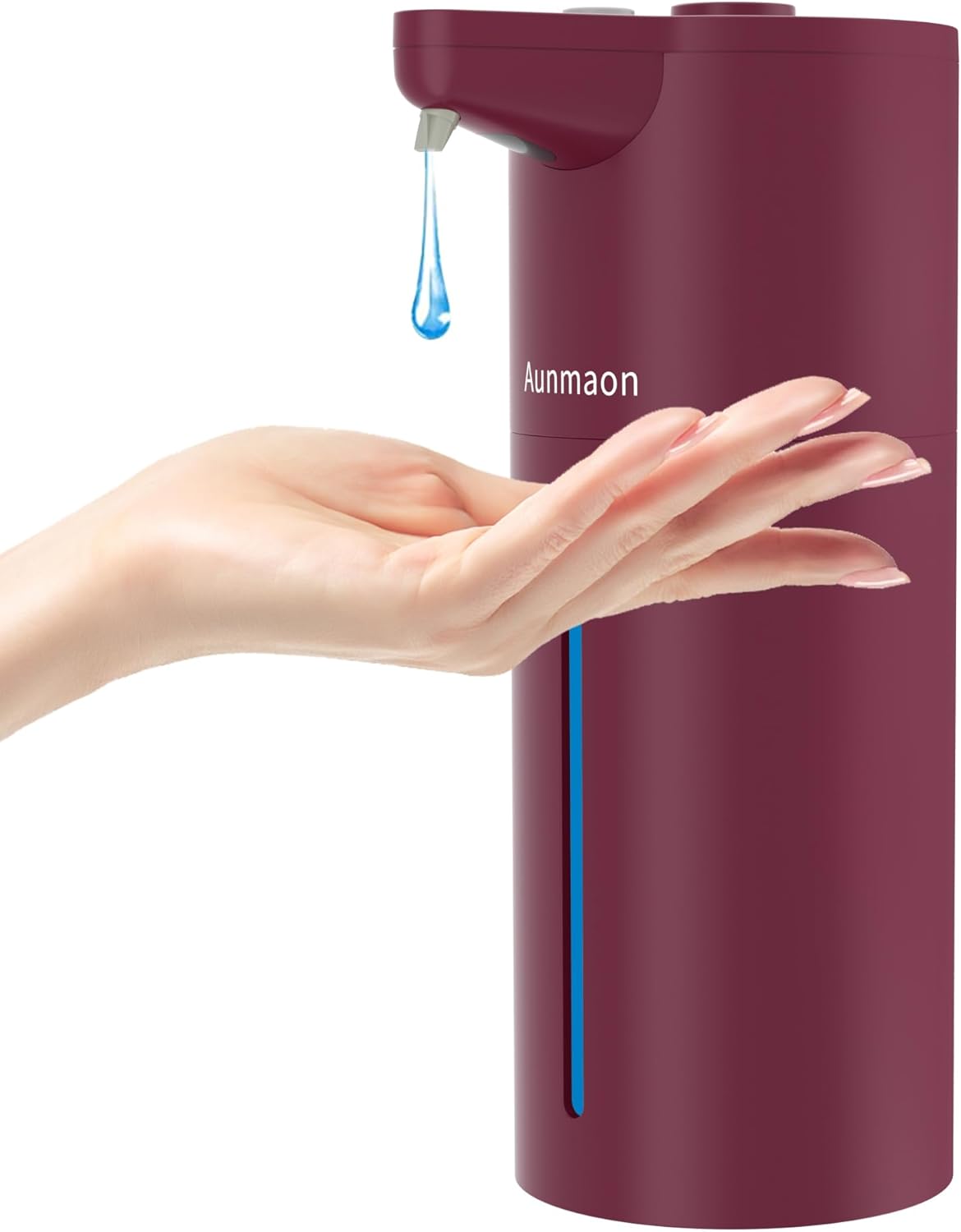 Automatic Soap Dispenser Touchless,15-Level,Kitchen Bathroom Black