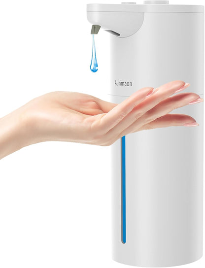 Automatic Soap Dispenser Touchless,15-Level,Kitchen Bathroom Black