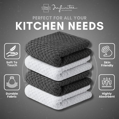 Kitchen Towels - - Cotton Dish Towel |15" x 25"