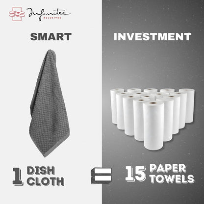 Kitchen Towels - - Cotton Dish Towel |15" x 25"