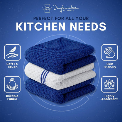 Kitchen Towels - - Cotton Dish Towel |15" x 25"