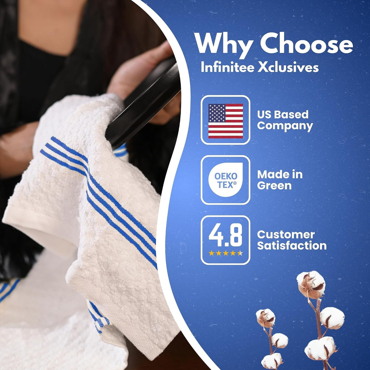 Kitchen Towels - - Cotton Dish Towel |15" x 25"