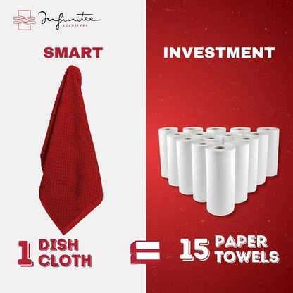 Kitchen Towels - - Cotton Dish Towel |15" x 25"