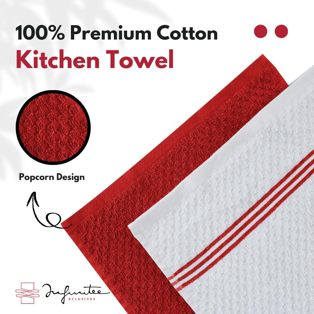 Kitchen Towels - - Cotton Dish Towel |15" x 25"