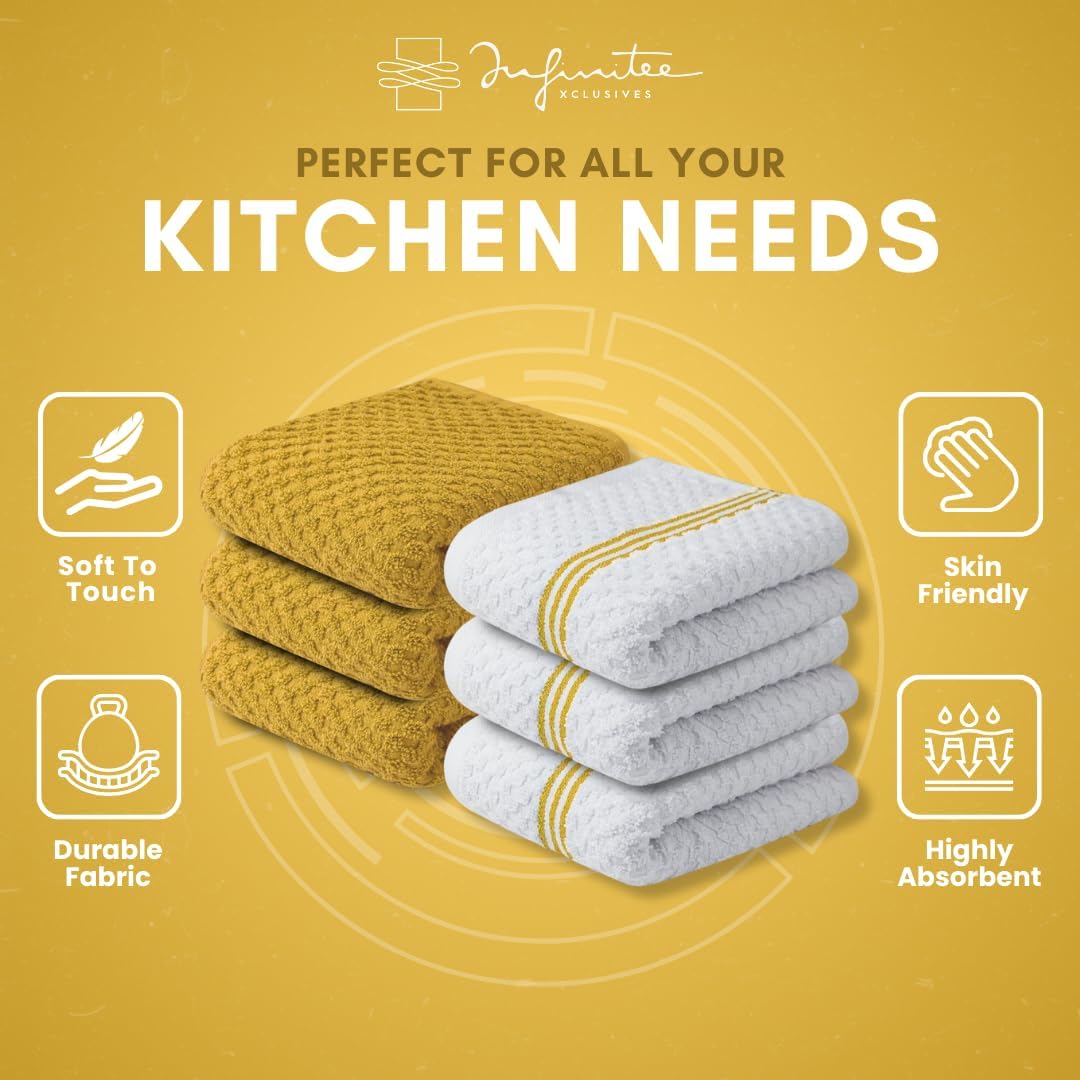 Kitchen Towels - - Cotton Dish Towel |15" x 25"