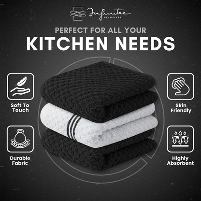 Kitchen Towels - - Cotton Dish Towel |15" x 25"
