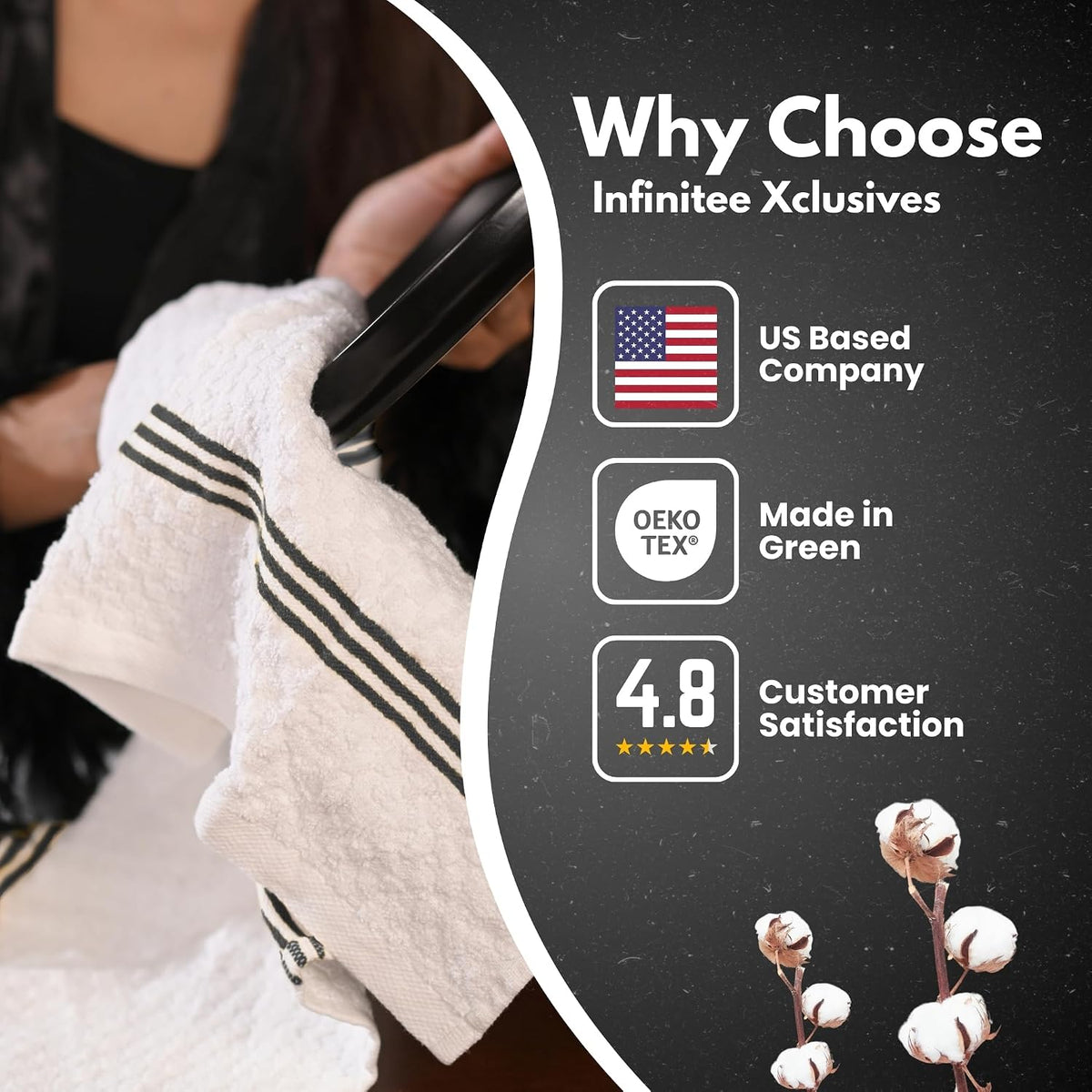 Kitchen Towels - - Cotton Dish Towel |15" x 25"