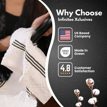Kitchen Towels - - Cotton Dish Towel |15" x 25"