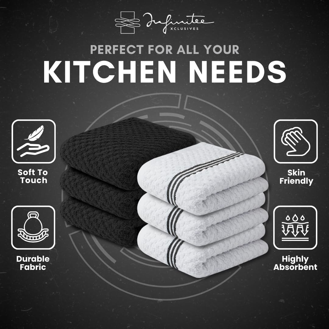 Kitchen Towels - - Cotton Dish Towel |15" x 25"