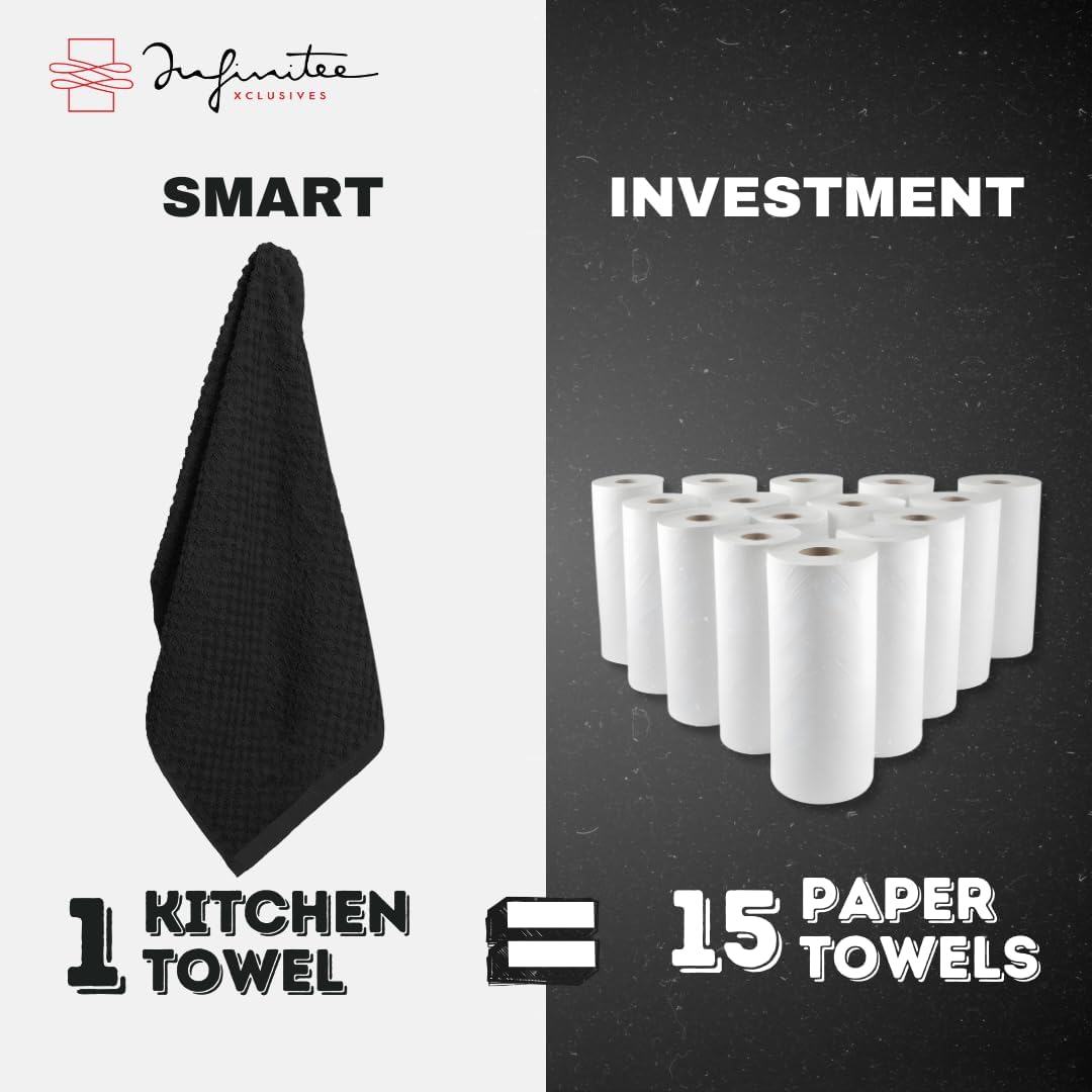 Kitchen Towels - - Cotton Dish Towel |15" x 25"