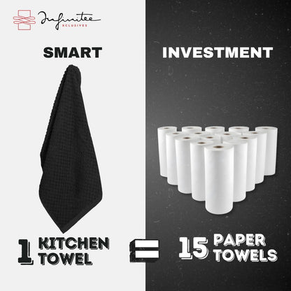 Kitchen Towels - - Cotton Dish Towel |15" x 25"