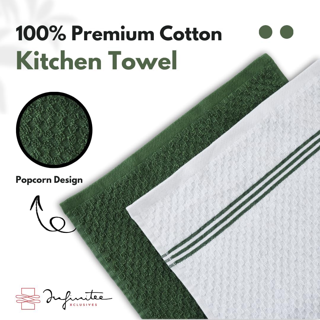 Kitchen Towels - - Cotton Dish Towel |15" x 25"