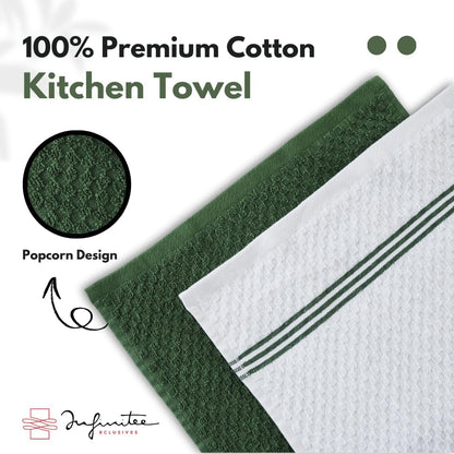 Kitchen Towels - - Cotton Dish Towel |15" x 25"