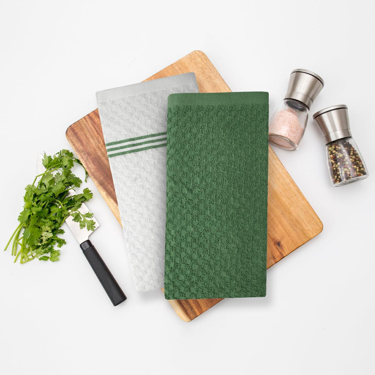 Kitchen Towels - - Cotton Dish Towel |15" x 25"