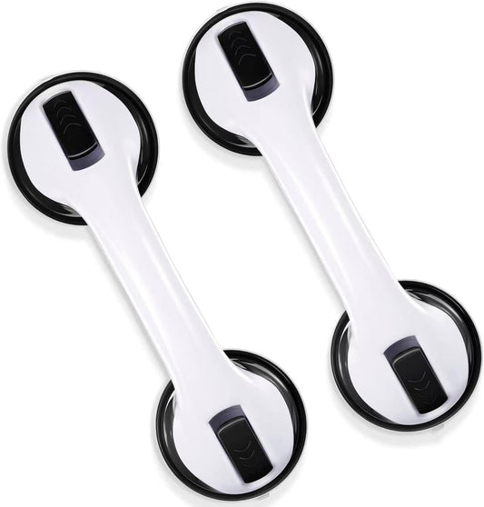 Grab Bars for Shower, Updated 16.5" Shower Handle for Seniors, 2 Pack
