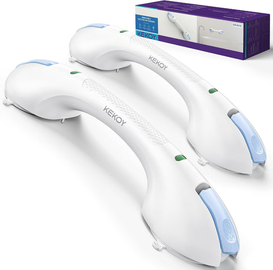 17.5 in 1 Pack Suction Grab Bars Bathtubs and Showers with Indicator