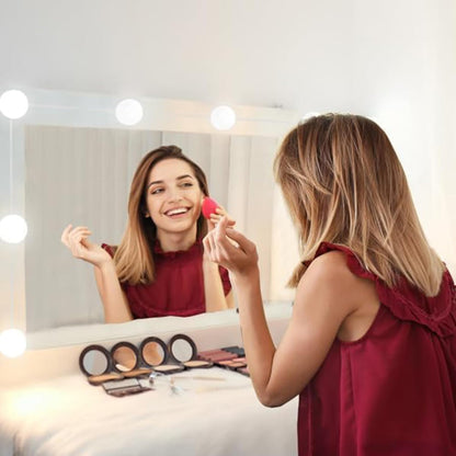 LED Vanity Lights for Mirror, Hollywood Style, 10 Dimmable Bulbs
