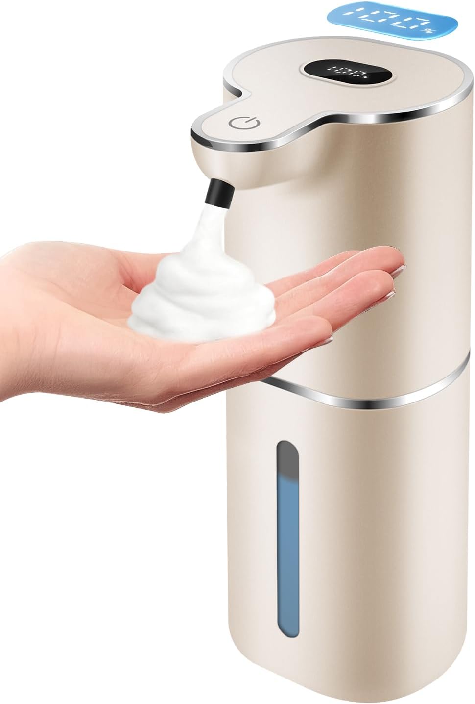 Automatic Foaming Soap Dispenser Digital Display, 6-Level Foam Adjustable