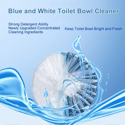 KIISIISO Toilet Bowl Cleaners 40 PACK, Long-Lasting Toilet Bowl Cleaner Tablets with Sustained-Release Technology Against Tough Stains,Automatic Toilet Cleaner for Deodorizing & Descaling