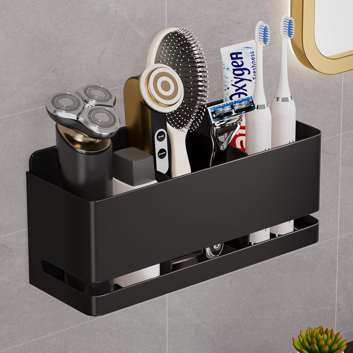 Electric Toothbrush Holder, Toothbrush Holders wall Mounted，3 Slot