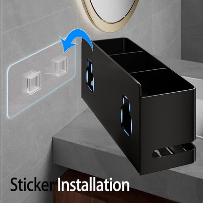 Electric Toothbrush Holder, Toothbrush Holders wall Mounted，3 Slot