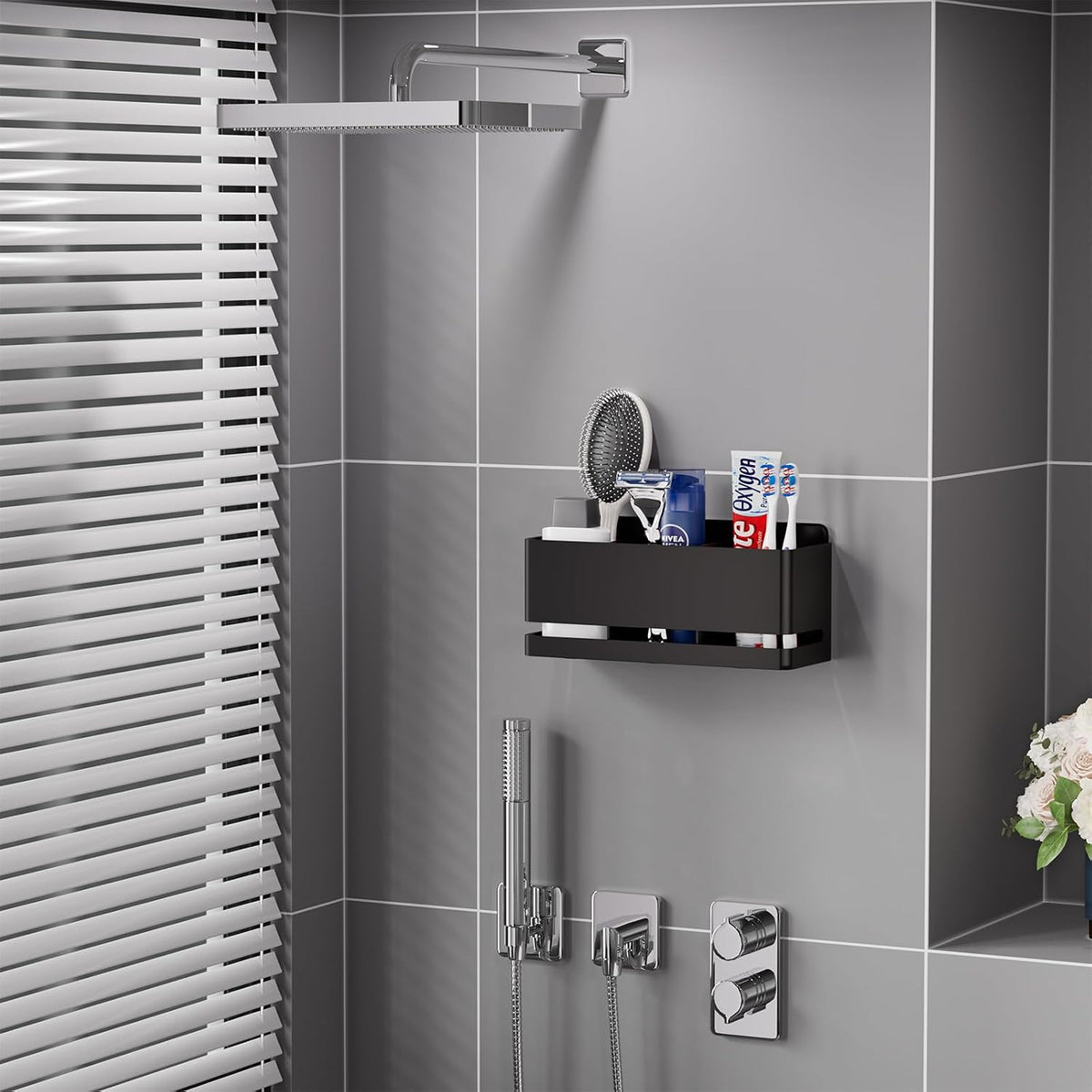 Electric Toothbrush Holder, Toothbrush Holders wall Mounted，3 Slot
