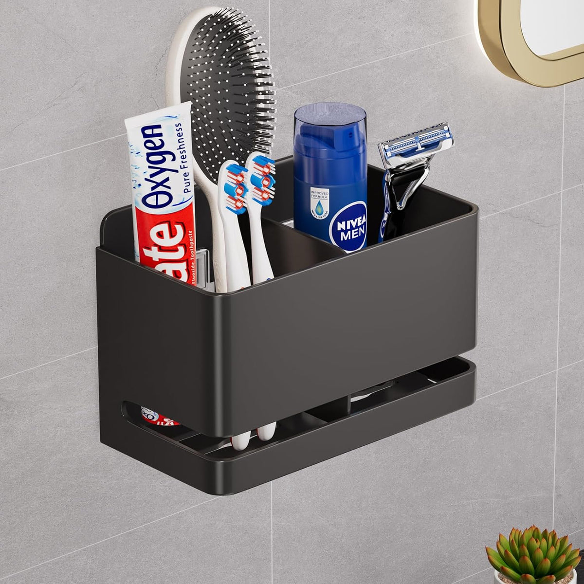 Electric Toothbrush Holder, Toothbrush Holders wall Mounted，3 Slot