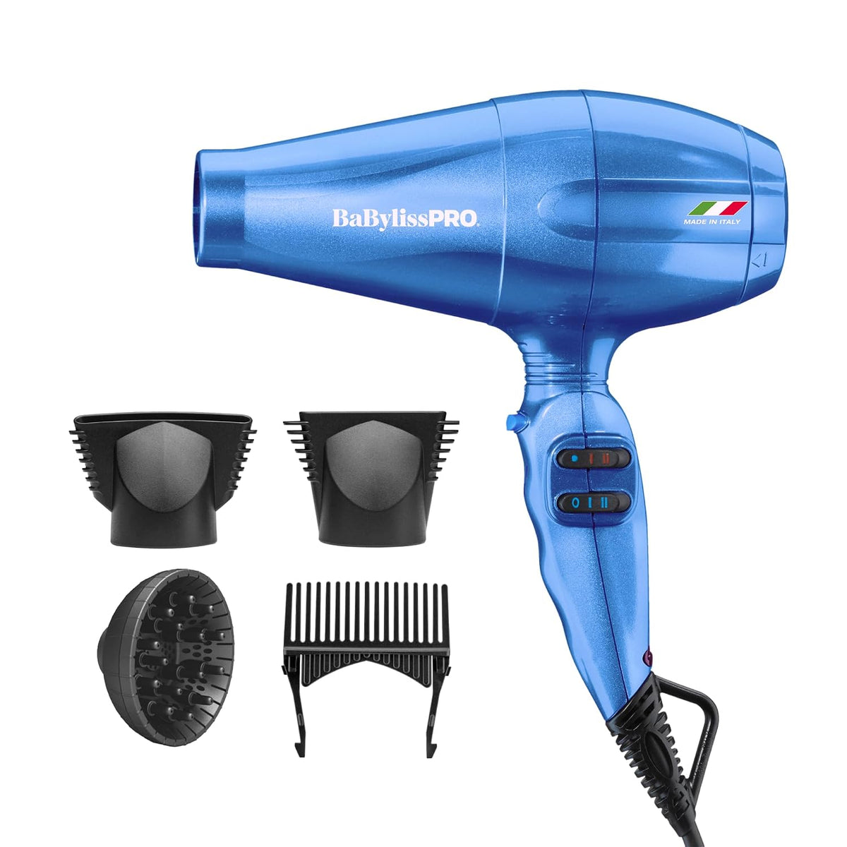 BaBylissPRO Nano Titanium Italian Portofino Hair Dryer - Professional 2000 Watt Blow Dryer