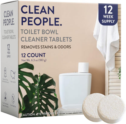 THE Toilet Bowl Cleaner | Eco Friendly Toilet Bowl Cleaner Tablets for Removing Hard Water Stains, Rust, and Limescale Buildup